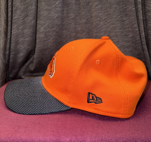 Sombrero Denver Broncos New Era 39 Treinta Unisex Naranja/Azul Marino Flexfit Mediano Grande - Imagen 2 de 8