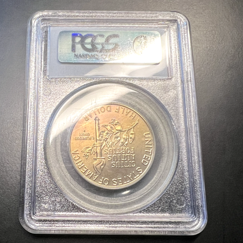 1992-P 50C Olympic PCGS MS69 TONER!! - Picture 2 of 2