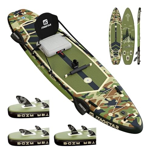 Adventure 12’×35"/39" Extra Wide Paddle Board with Seat, One-stop Premium SUP - Picture 2 of 7