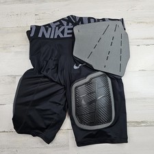 Nike Pro Compression Shorts Mens XL Black Football 5 Pad