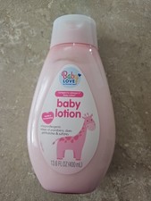 Baby Love Lotion Baby Body Lotion Paraben-Free 13.6 fl oz for Dry Skin