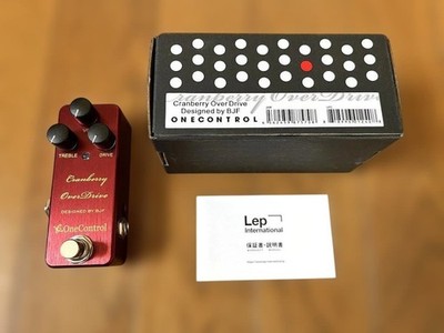 One Control Cranberry OverDrive Effektpedal