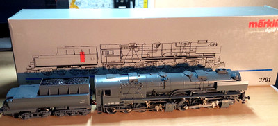 Märklin H0 3701 Dampflok  BR 53, DB, Borsig Mallet, digital, neuwertig
