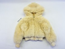 Polo Ralph Lauren girls M 5 faux fur vest Brown Plush Soft