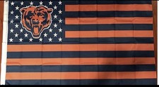 Chicago Bears Americana Logo Flag 3x5- With G...