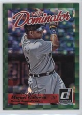 2014 Panini Donruss Elite Dominator Series 1 /999 Miguel Cabrera #5 0jk5