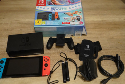 Nintendo Switch Sports-Set, wie NEU mit Original-Verpackung