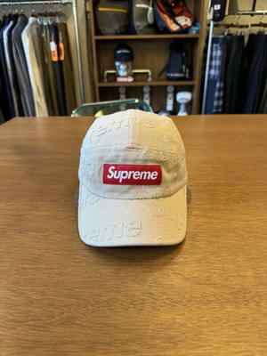 Supreme Razor Twill Camp Cap Beige | eBay