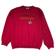 Vintage 90s Kansas City Chiefs Logo Athletic Pro Line Sweatshirt Size XXL