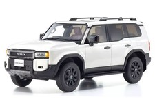 Kyosho Samurai 1/18 Toyota Land Cruiser 250 ZX Resin Model Platinum White Pearl