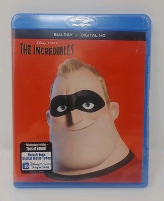 SEALED The Incredibles [Blu-ray] Disney Pixar