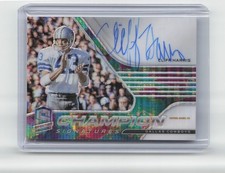 2021 Panini Spectra #CS-CH Cliff Harris Champion Signatures Celestial #/75