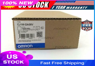 One New Omron CJ1W-DA08V CJ1WDA08V PLC Converter In Box US Free TAX