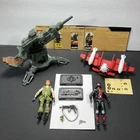 2009 G.I. Joe F.L.A.K. Cannon vs Cobra C.L.A.W. FLAK CLAW Complete