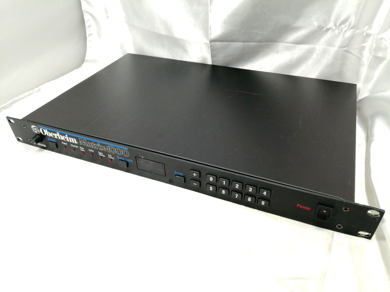 Oberheim Matrix 1000 Analog Synthesizer Working Rackmount