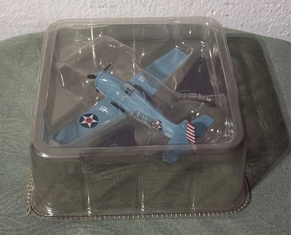 F4F WILDCAT  SCALA 1:87 AEREO MODELLINO NUOVO IN BOX SIGILLATO - Immagine 3 di 3
