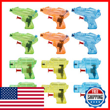 Cleverzone 12 Packs Water Gun For Kids Squirt Toys Outdoor Beach Swimming Pool