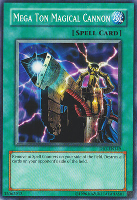 Mega Ton Magical Cannon DR1-EN149 Near Mint Common Unlimited