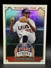 2015 Panini Stars and Stripes Longevity - Austin Smith #9 Holofoil /99 (RC)