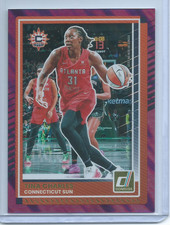 Tina Charles Purple Lava Jersey # Number /99 2025 Panini WNBA Donruss