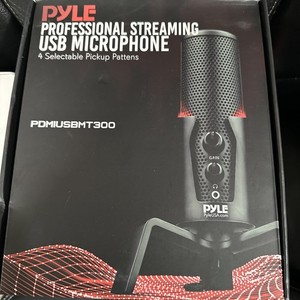 Pyle PDMIUSBMT300 Professionnel USB Microphone en streaming – Tout neuf !