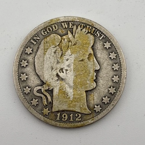 1912-S Barber Half Dollar — photo from the most recent tracked eBay sale