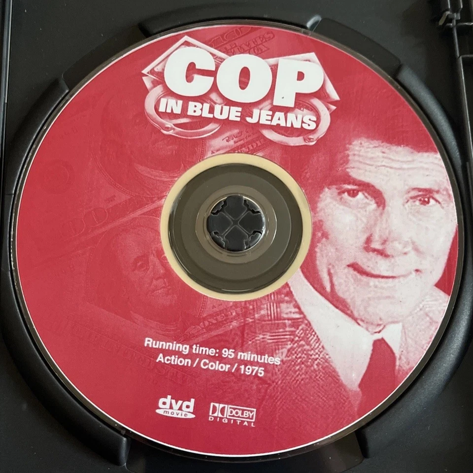 Cop in Blue Jeans 🔥 Jack Palance 🔥 (DVD, 1975) Bruno Corbucci, Rare, OOP - Image 3 of 3