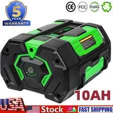 NEW For EGO Lithium-ionBattery 56V 10Ah BA1400T BA4200 BA2800 ST1502LB US