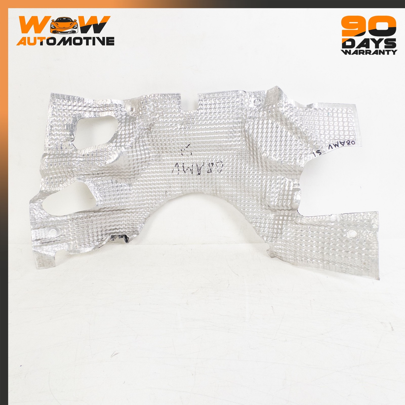06-16 ASTON MARTIN V8 VANTAGE EXHAUST SYSTEM HEAT SHIELD COVER PLATE SET OEM