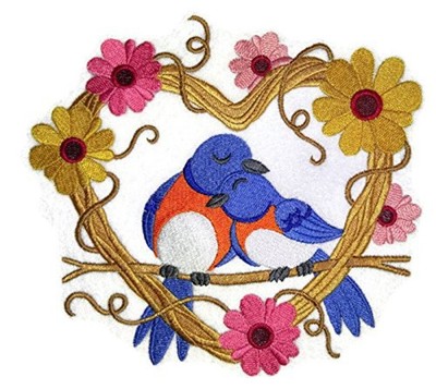 BeyondVision Nature Weaved in Threads, Amazing Birds Love Nest [Bluebird Love Ne