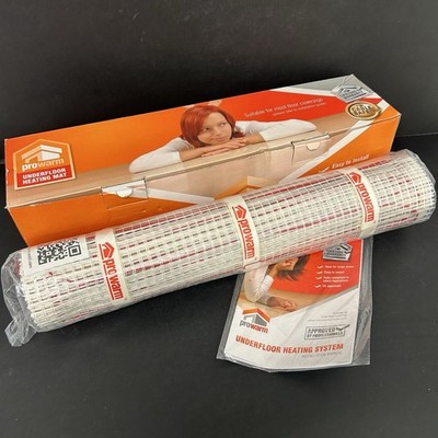 Pro Warm Fußbodenheizmatte 1,0m² elektrisch 150W NEU *KARTON BESCHÄDIGT