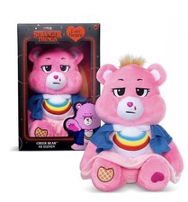 Netflix - Care Bears x Stranger Things Cheer Bear as Eleven, 12 Inch Plush