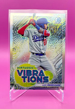2022 Bowman Chrome LUIS RODRIGUEZ Los Angeles Dodgers Virtuosic Vibrations VV-15