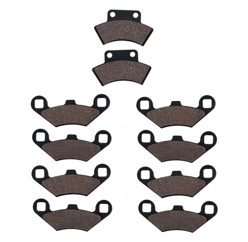 6 Sets 1989-1990 Polaris 250 Trail Boss 2X4 Front and Rear Brake Pads - Bild 1 von 3