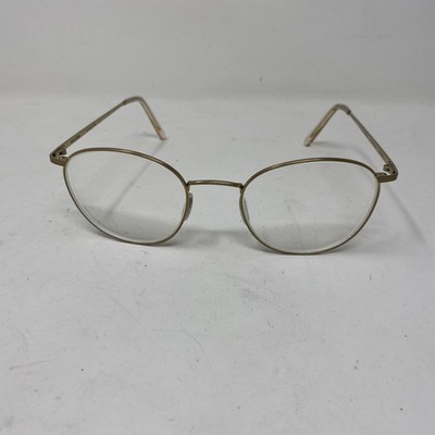 ACE & TATE NEIL EXTRA LARGE SATIN GOLD TITANIUM 54-22-145 Eyeglasses 317B