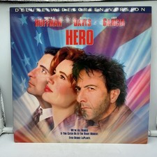 Hero Laserdisc, 1993 Deluxe Widescreen Version- Preloved - FREE SHIPPING