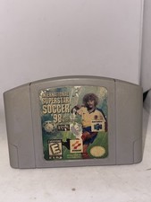 International Superstar Soccer '98 N64 (Nintendo 64, 1998) NUS-006 USA