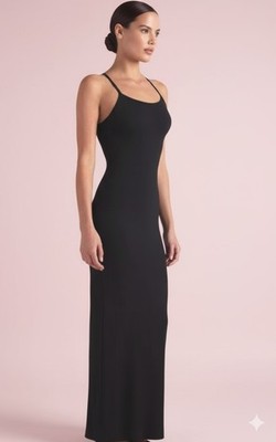 white christmas dresses Velvet by Graham & Spencer Bayou Tank Maxi Dress in Black