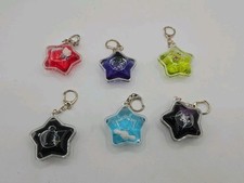 Hello Kitty And Friends Acrylic Keychain Charm Kuromi Lot Of 7 Set Sanrio Star