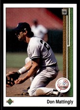 1989 Upper Deck - Don Mattingly #200 New York Yankees