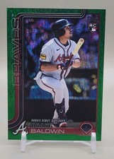 2025 Topps Update Drake Baldwin Green Holo Foil Rookie RC 62/99 Atlanta Braves 