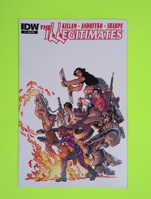 Illegitimates #1nycc 2013 IDW Publishing Variant High Grade Comic Book J43-102