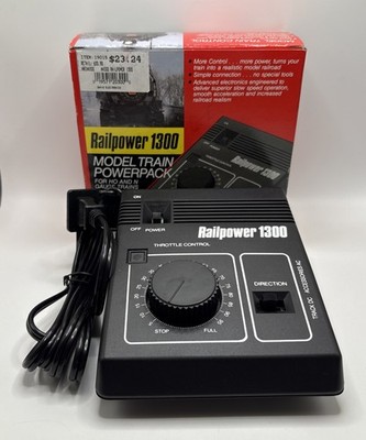 MRC Railpower 1300 Train Power Pack Transformer AA300 HO/N 111-120V Analog
