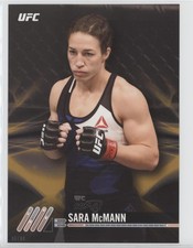 2017 UFC Knockout Topps.com Online Exclusive 5x7 Gold 6/10 Sara McMann #87 1ai1