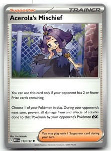 Acerola's Mischief 113/132 Mega Evolution Uncommon