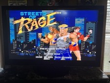 Streets of Rage Sega Genesis Game Cartridge & Case - Tested
