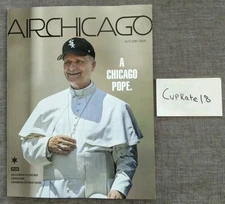 AIRCHICAGO Air Chicago Magazine Autumn 2025 POPE LEO XIV RARE Bears Preview NEW