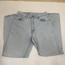 Vintage Levis 550 Light Wash Denim 90's USA Made