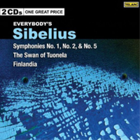 Jean Sibelius Everybody's Sibelius: Symphonies No. 1/No. 2/No. 5 (Cd) Album