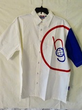 VINTAGE  PLATINUM FUBU  "Harlem Globetrotter's 1927" Shirt  SZ: XXL  NOS